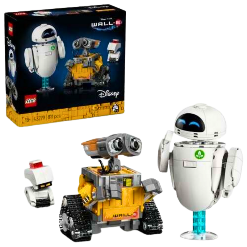 פסלוני אספנות - ערכת לגו WALL·E ו־EVE – Disney Pixar | LEGO #43279 אנימה מרקט https://anime-market.co.il