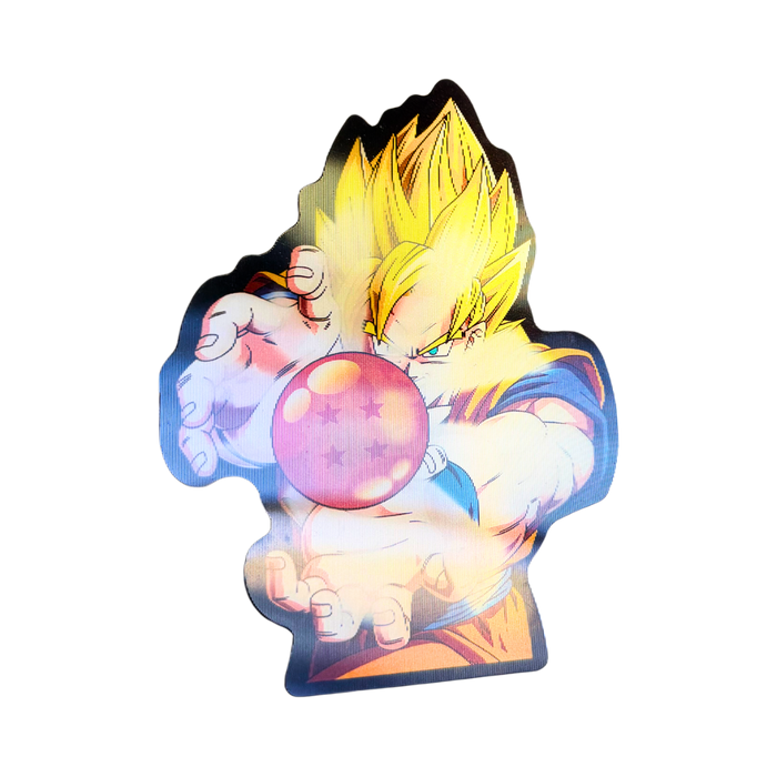 מדבקת תלת-ממד – גוקו סופר סאייה 2 (Dragon Ball)