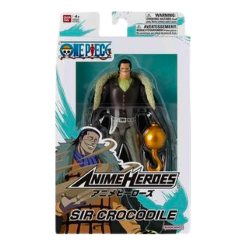 One Piece Crocodile – Anime Heroes | Bandai 17 ס״מ