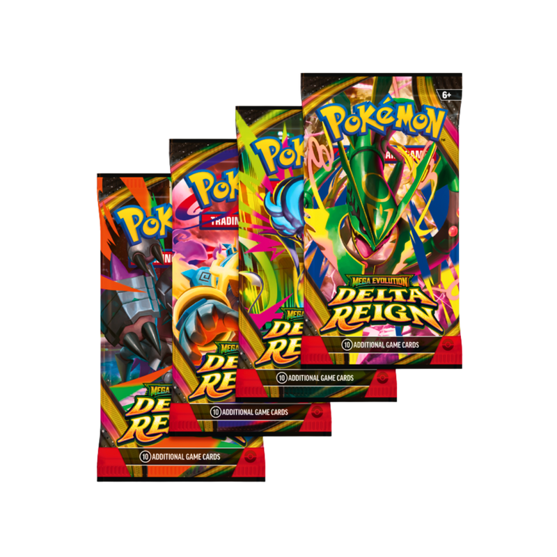 Pokémon Delta Reign Art Set 4 חבילות בוסטר – מכירה מוקדמת