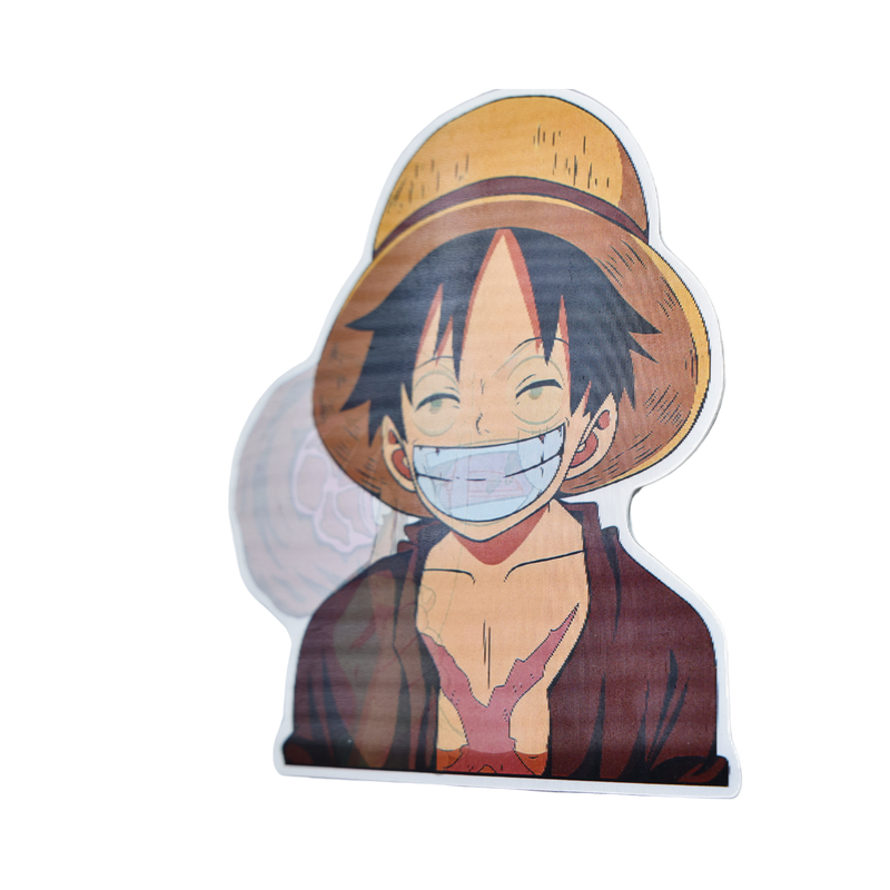 - וואן פיס - לופי אוכל בשר מדבקת תלת מימד אנימה מרקט https://anime-market.co.il