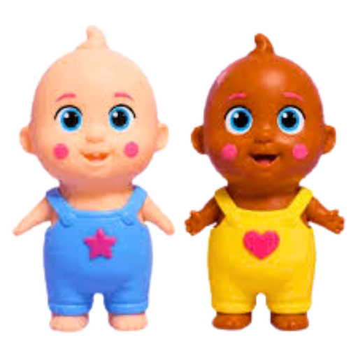 👶 באנדל סקווישי תינוקות – תכלת + צהוב | זוג צעצועים לחיצים להפגת מתחים מבית אנימה מרקט רק ב - https://anime-market.co.il