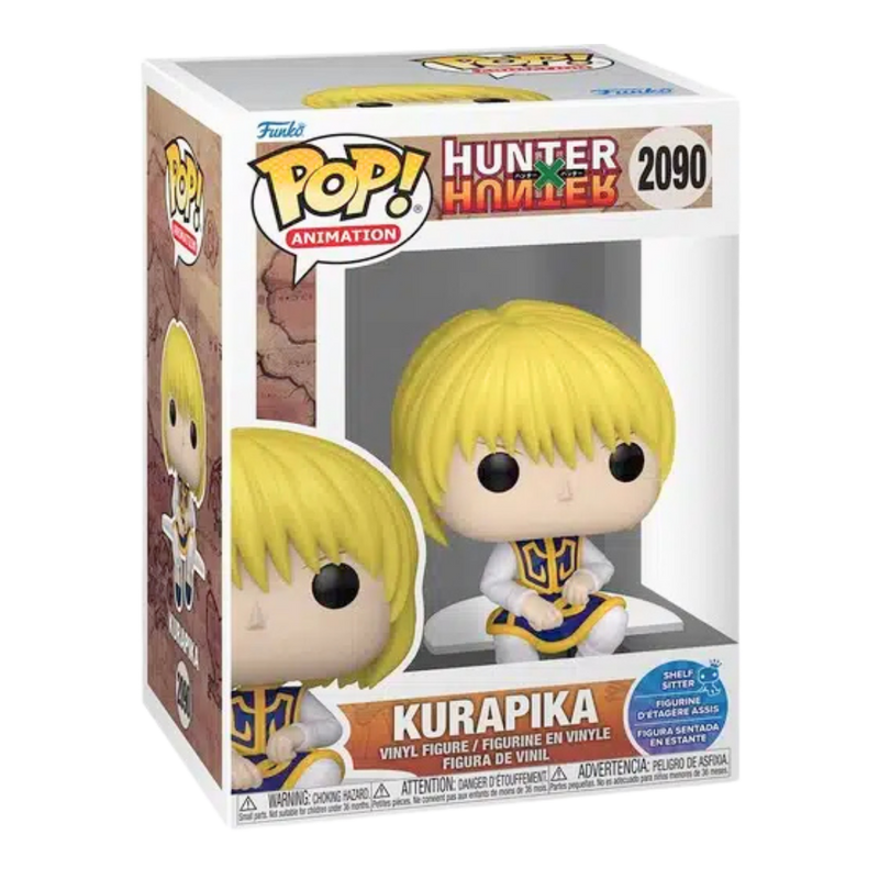 Funko Pop! Hunter x Hunter Kurapika #2090 – בובת ויניל Shelf Sitter אספנות מקורית מבית אנימה מרקט רק ב - https://anime-market.co.il