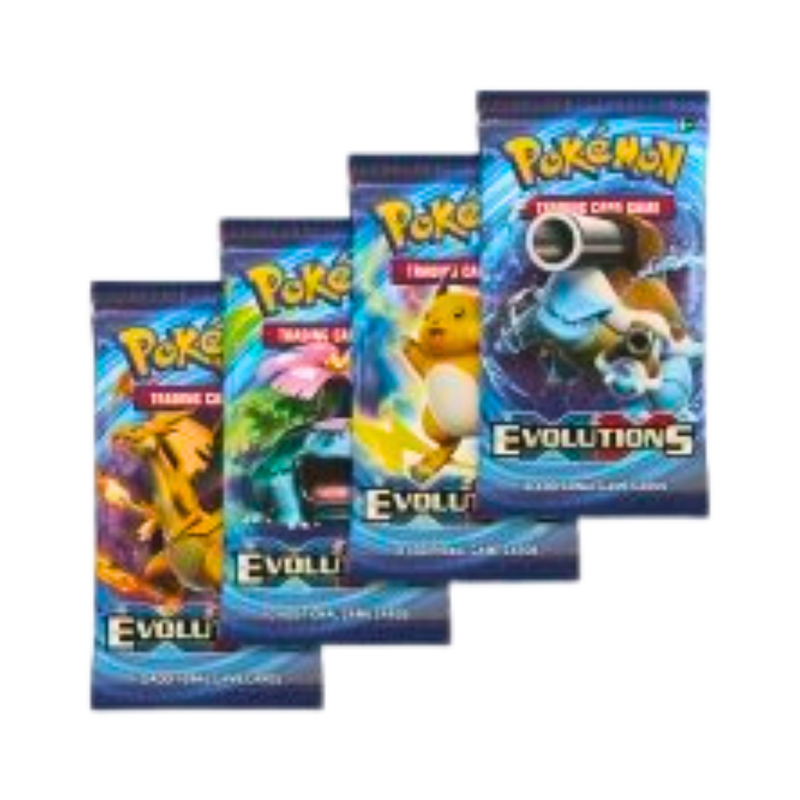 Pokémon TCG XY Evolutions – Art Set | 4 חבילות בוסטר