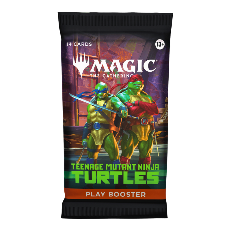 🐢 Magic: The Gathering x Teenage Mutant Ninja Turtles – Play Booster (חבילה בודדת) מבית אנימה מרקט רק ב - https://anime-market.co.il