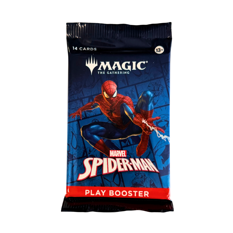 🕷️ Magic: The Gathering x Spider-Man – Play Booster (חבילה בודדת) מבית אנימה מרקט רק ב - https://anime-market.co.il