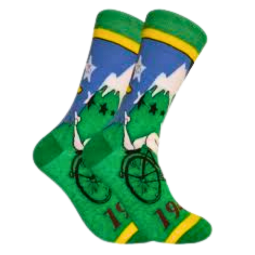 גרביים - גרביים מעוצבים – יום האופניים של אלברט הופמן | מידה אחידה (35–44) אנימה מרקט https://anime-market.co.il