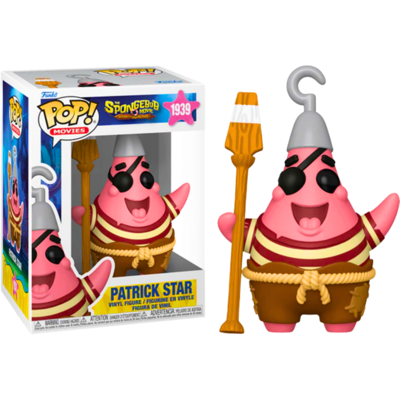 פאנקו פופ - בובת Funko Pop! Movies: Patrick Star #1939 – The SpongeBob Movie אנימה מרקט https://anime-market.co.il