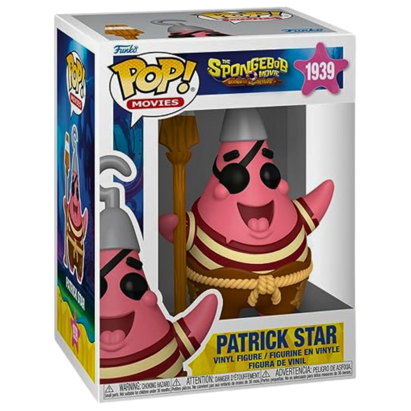 פאנקו פופ - בובת Funko Pop! Movies: Patrick Star #1939 – The SpongeBob Movie אנימה מרקט https://anime-market.co.il