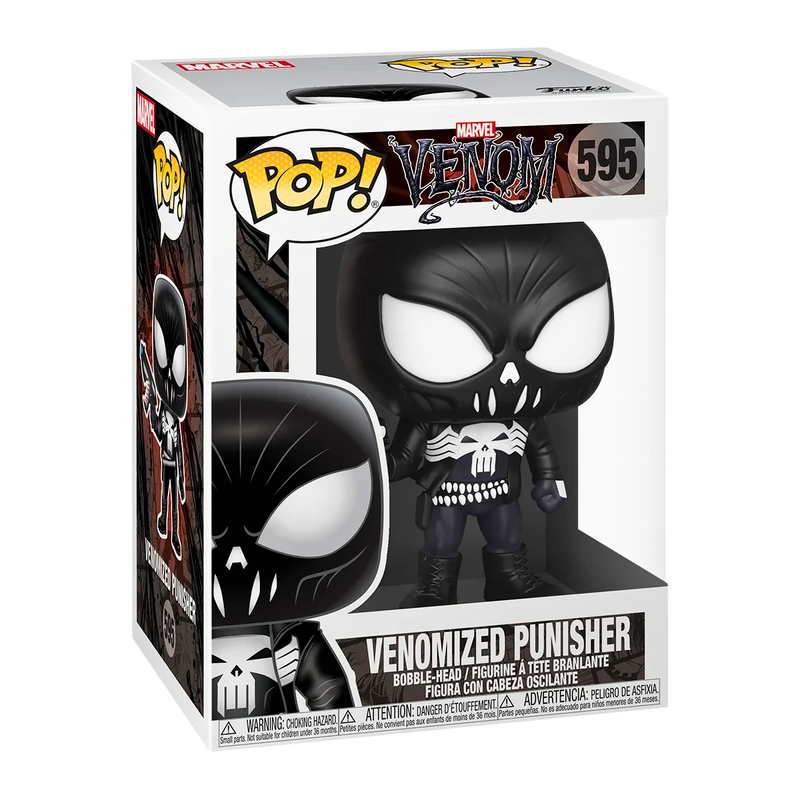 פאנקו פופ - Funko Pop Venomized Punisher #595 – מארוול ונום | בובת פופ אספנות אנימה מרקט https://anime-market.co.il