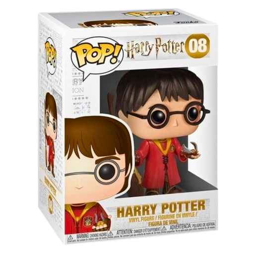 פאנקו פופ - Funko Pop Harry Potter Quidditch #08 – הארי פוטר עם סניץ’ | בובת פופ אספנות אנימה מרקט https://anime-market.co.il