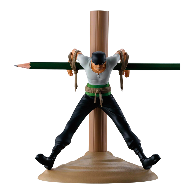 Banpresto FiguLife Zoro – וואן פיס | רורונואה זורו מחזיק עטים דמות אספנות מבית אנימה מרקט רק ב - https://anime-market.co.il
