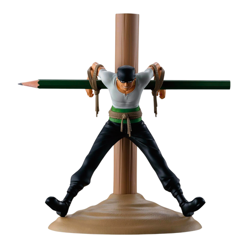 Banpresto FiguLife Zoro – וואן פיס | רורונואה זורו מחזיק עטים דמות אספנות מבית אנימה מרקט רק ב - https://anime-market.co.il
