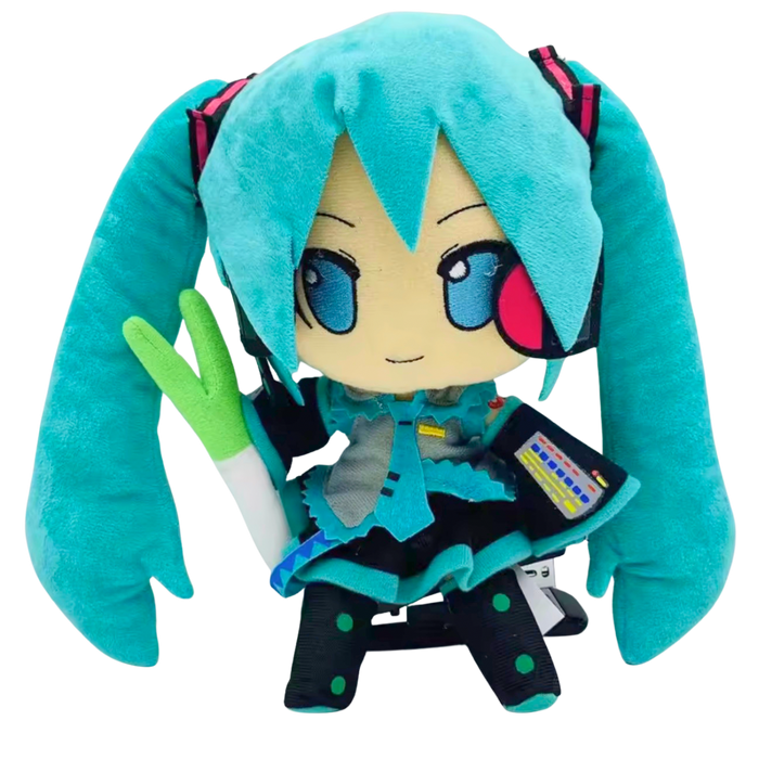 בובת פרווה מיקו – כ-25 ס״מ | Miku Plush 25cm