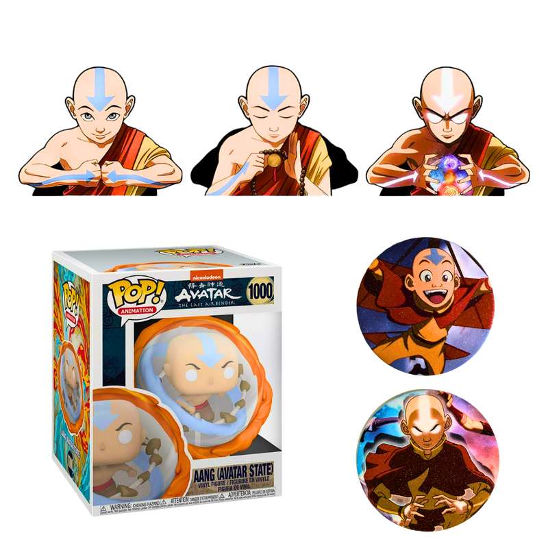 ️ מארז אנג המושלם – Funko Pop! Super + 2 סיכות + מדבקת תלת־ממד | מבצע בלעדי לאתר