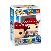 פסלוני אספנות - Funko Pop! Andy – Toy Story 30th Anniversary (#1596) | דמות אספנים מיוחדת פאנקו פופ https://anime-market.co.il