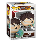 פסלוני אספנות - Funko Pop! מתקפת הטיטאנים – ליווי אקרמן חבוש (Levi with Bandages) #1993 פאנקו פופ https://anime-market.co.il