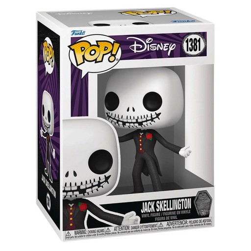 ףFunko Pop Jack Skellington #1381 – הסיוט שלפני חג המולד Disney | דמות ויניל אספנות מבית אנימה מרקט רק ב - https://anime-market.co.il