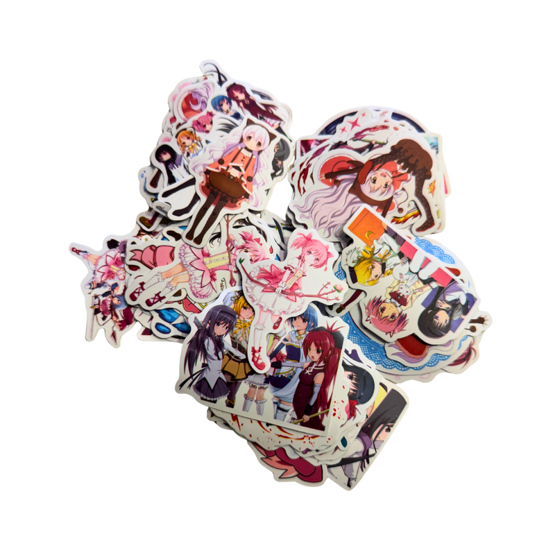 Madoka Magica – מארז 25 מדבקות איכותיות במחיר מיוחד!
