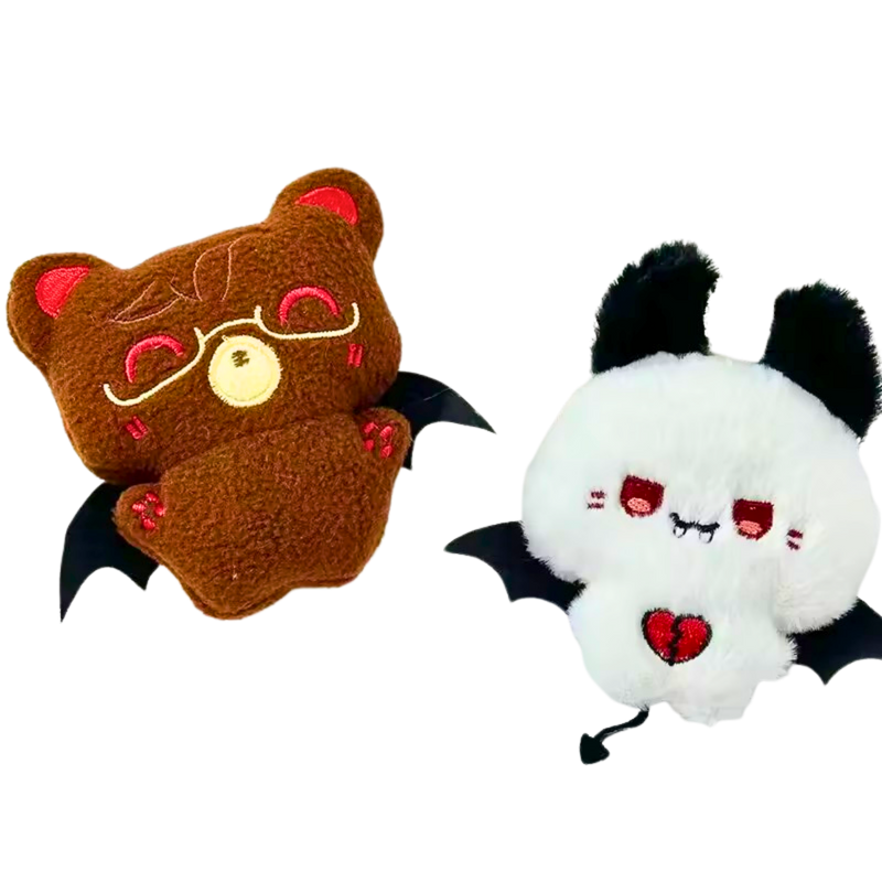 זוג מחזיקי מפתחות בובות עטלף חמודות 🦇💕 מבית אנימה מרקט רק ב - https://anime-market.co.il