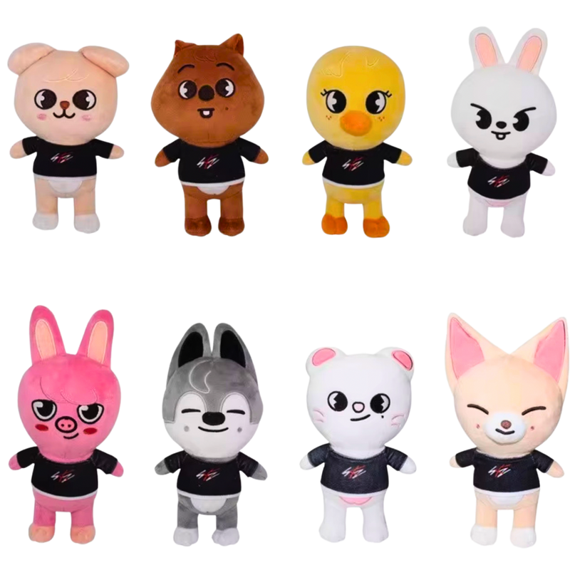 מארז SKZOO – 8 בובות פרווה מקוריות בהשראת Stray Kids | כ-22 ס״מ הסט השלם מבית אנימה מרקט רק ב - https://anime-market.co.il