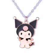 🖤 שרשרת קרומי בעיצוב מיוחד | Kuromi Necklace – מתנה מושלמת לחובבי סנריו מבית אנימה מרקט רק ב - https://anime-market.co.il