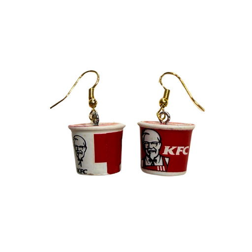 עגילי הדלי של KFC – עגילים מצחיקים ואייקוניים מבית אנימה מרקט רק ב - https://anime-market.co.il