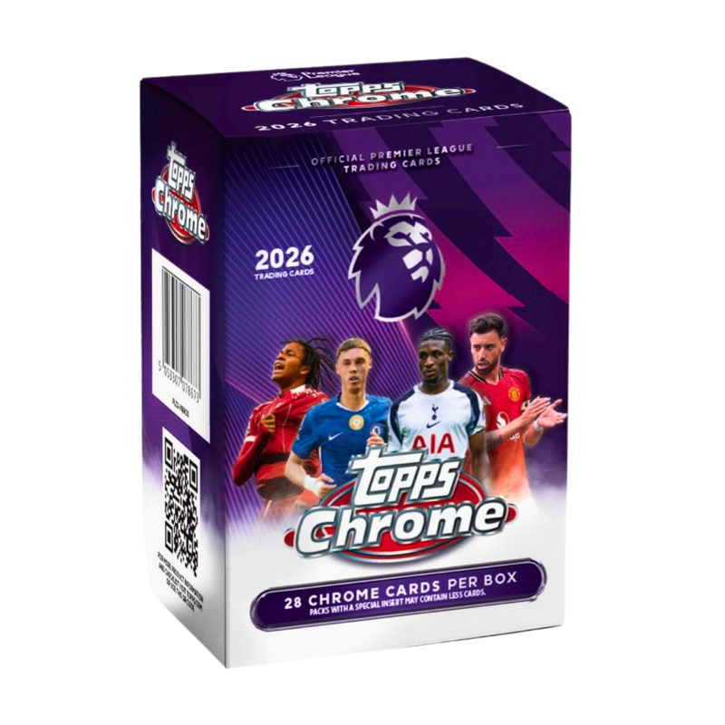 2025–26 Topps Chrome Premier League Blaster Value Box