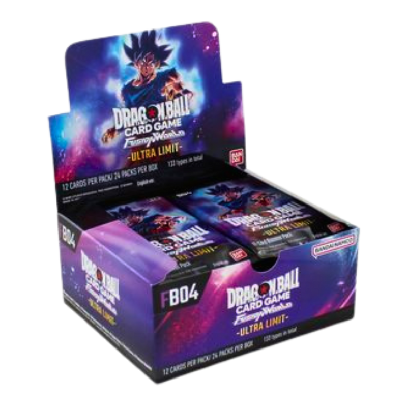 מארז קלפי דרגון בול Dragon Ball Fusion World FB04 Ultra Limit Booster Box – 24 חבילות