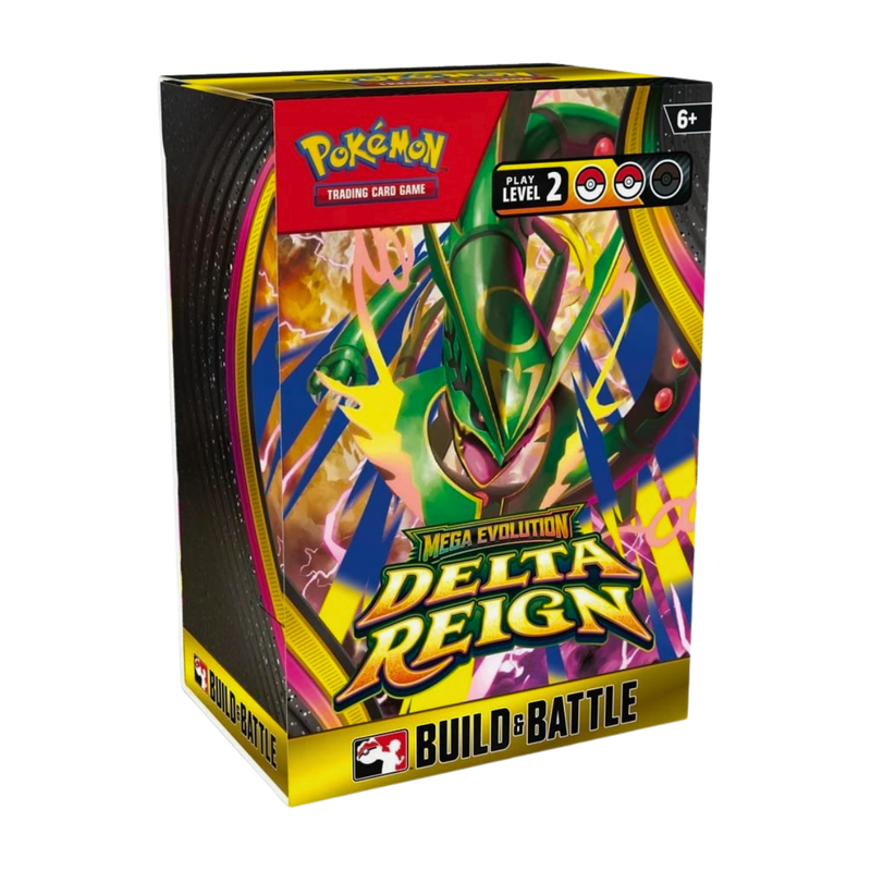 Pokémon Delta Reign Build & Battle Box – 4 חבילות בוסטר