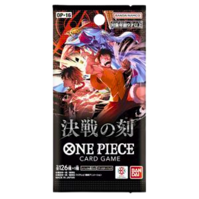 חבילת בוסטר One Piece OP-16 The Time of Battle יפנית