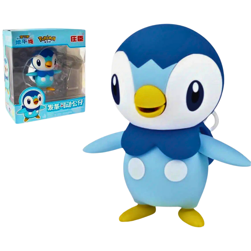 בובת פיפלאפ Piplup מפוקימון עם מנגנון שינוי צורה ואריזת Pokémon